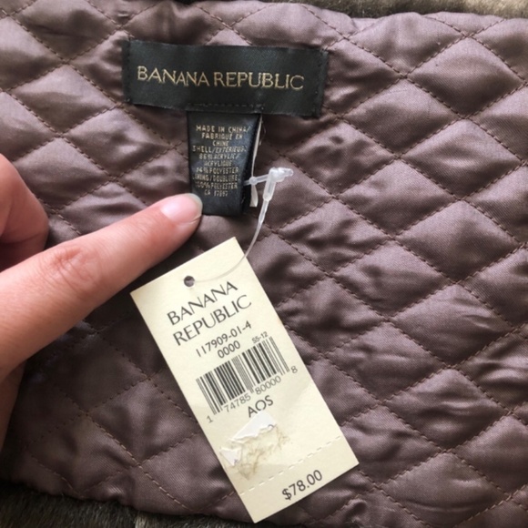 BNWT Banana Republic Faux Fur Shawl - Picture 2 of 4